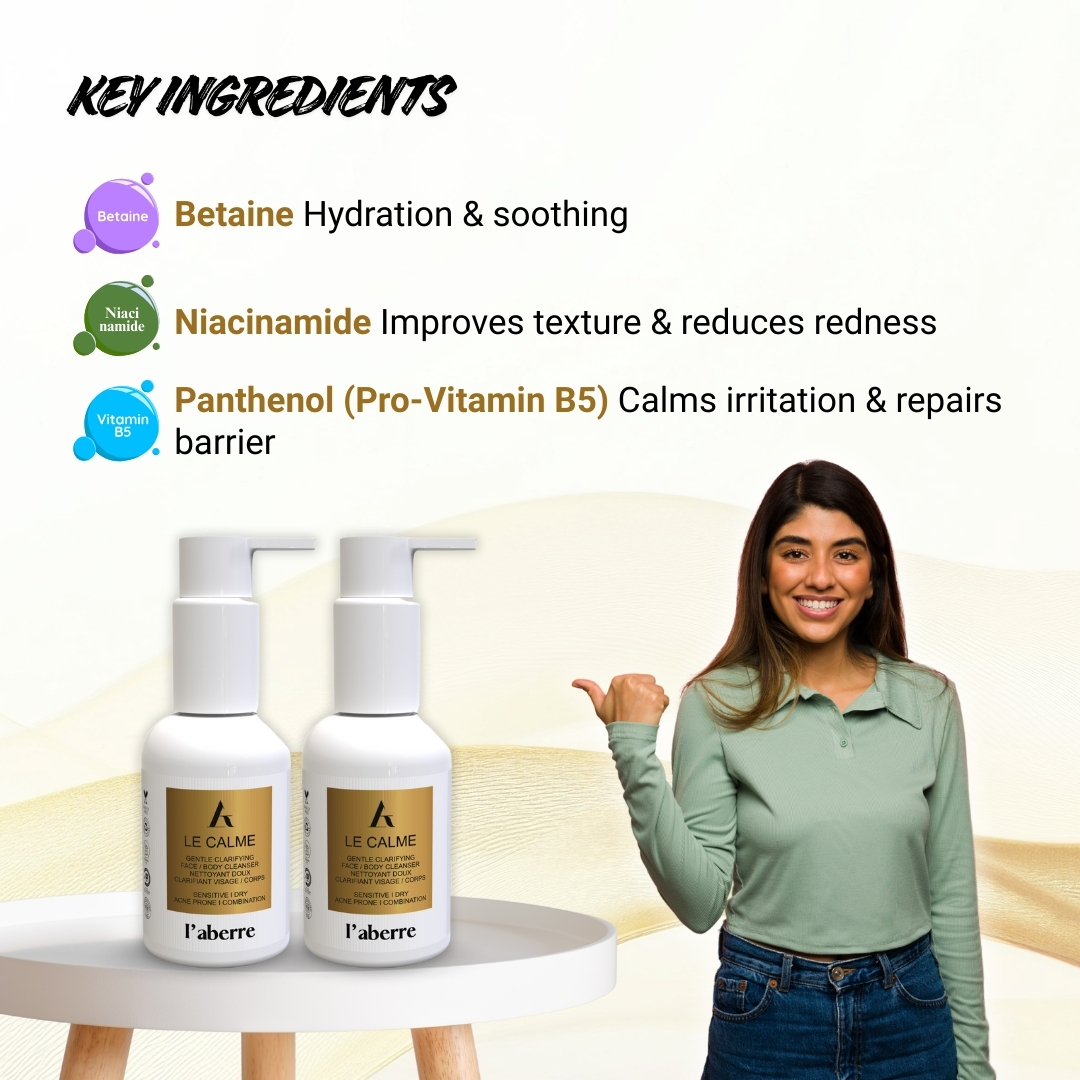 Le Calme Gentle Clarifying Face/Body Cleanser