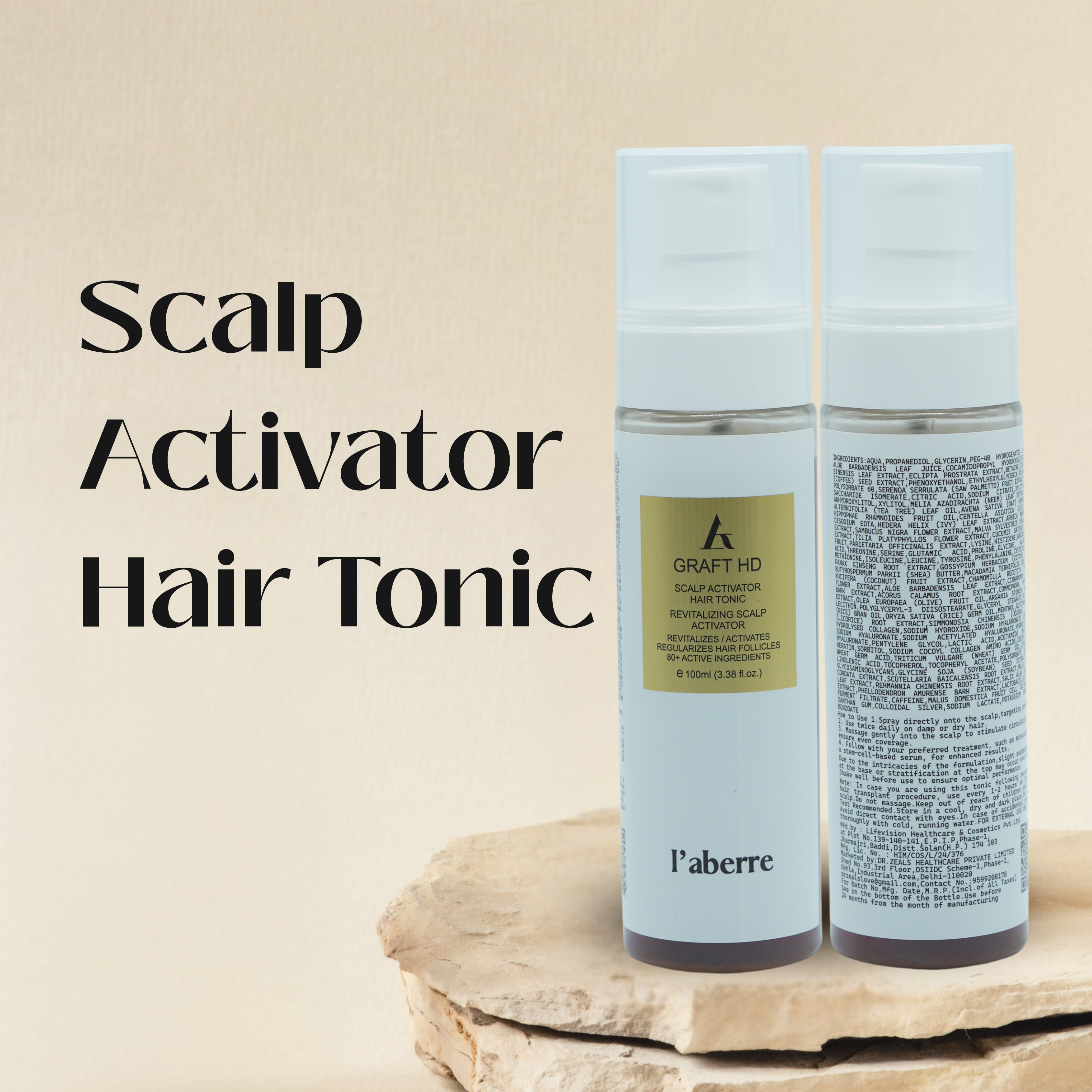 GRAFT HD SCALP ACTIVATOR HAIR TONIC